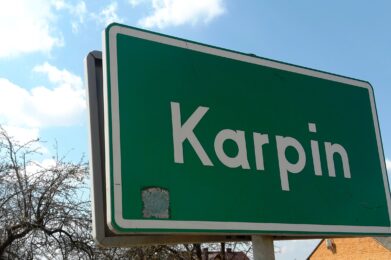 Uwaga! Tymczasowa organizacja ruchu, na remontowanej drodze przez Karpin!