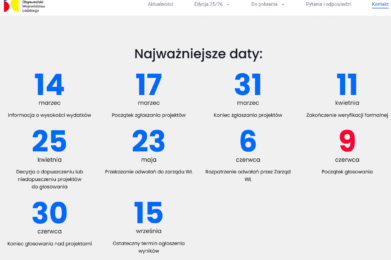 Budżet Obywatelski – głosowanie na projekty z gminy Brojce – ostatni dzień!
