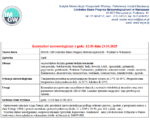 Komunikat meteorologiczny