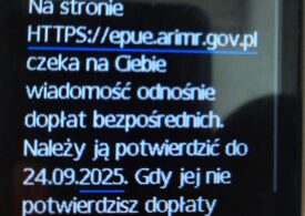 ARiMR OSTRZEGA PRZED FAŁSZYWYMI SMS-ami