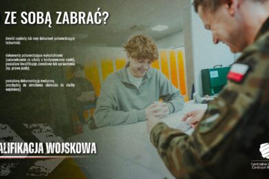 UWAGA OSOBY PODLEGAJĄCE KWALIFIKACJI WOJSKOWEJ 2026