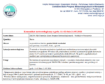 Komunikat meteorologiczny z godz. 11:42 dnia 21.05.2026