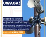 ĆWICZENIA SYSTEMU OSTRZEGANIA I ALARMOWANIA
