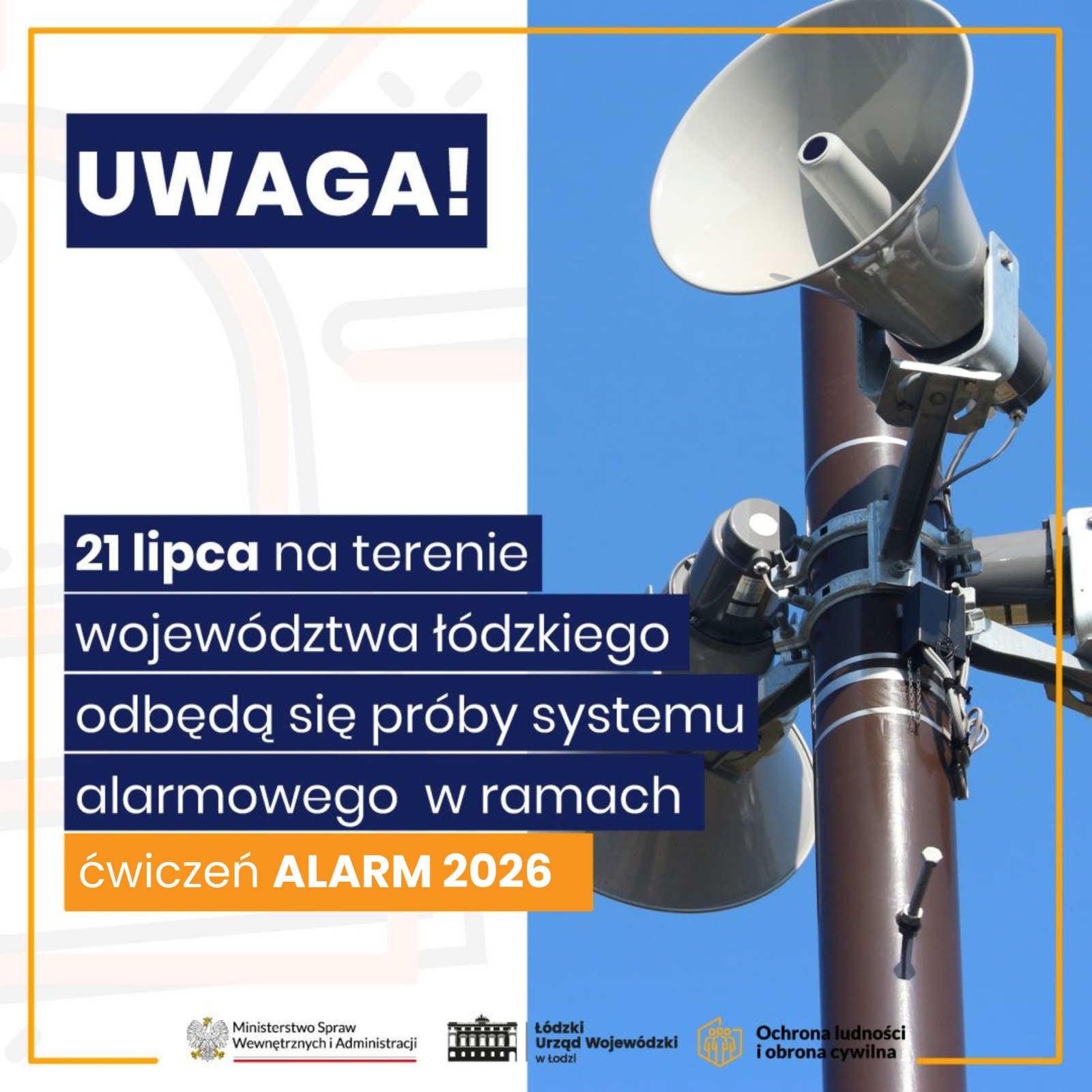 ĆWICZENIA SYSTEMU OSTRZEGANIA I ALARMOWANIA