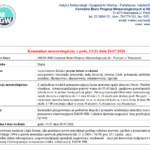 Komunikat meteorologiczny z godz. 13:21 dnia 20.07.2026