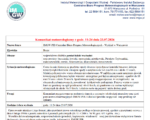 Komunikat meteorologiczny z godz. 11:24 dnia 23.07.2026
