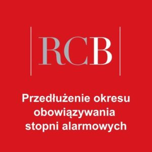 Przedłużenie obowiązywania stopni alarmowych (do 30 listopada 2026 r.)