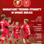 Wakacyjny trening otwarty w gminie Brójce