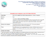 Komunikat meteorologiczny z godz. 09:30 dnia 05.08.2026